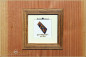 Preview: Yowah Matrix Boulder Opal - 20,01ct - Black Edition in 12x12cm Zebrano wood Frame