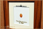 Preview: African Welo Opal Cabochon - 1,69ct - Black Edition in 12x12cm Gonzalo Alvez wooden frame