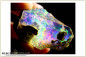 Preview: Large colorful Welo rough opal crystal - 58,66ct