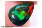 Preview: Drop cut faceted Welo opal - smoked - 1,17ct