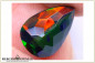 Preview: Drop cut faceted Welo opal - smoked - 1,17ct
