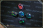 Preview: 5 pcs. lot Welo Opal smoked and faceted oval cut - 4,25ct