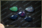 Preview: 5 pcs. lot Welo Opal smoked and faceted pear cut - 7,45ct