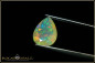 Preview: Great colorful Welo pear cut opal with 3,02ct