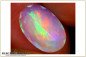 Preview: Colorful Welo opal oval cut faceted - 2,19ct