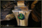 Preview: Welo smoked opal pendant - zebrawood and desert iron burl wood - 1,82ct