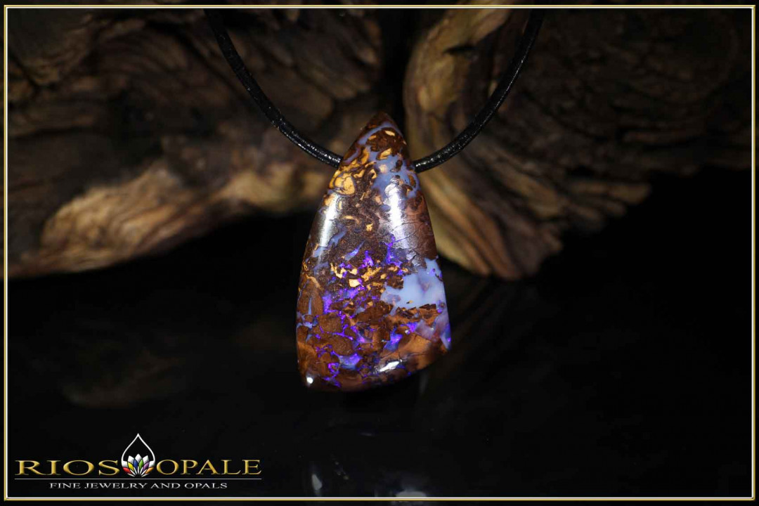Winton Boulder Opal Anhänger - 39,72ct