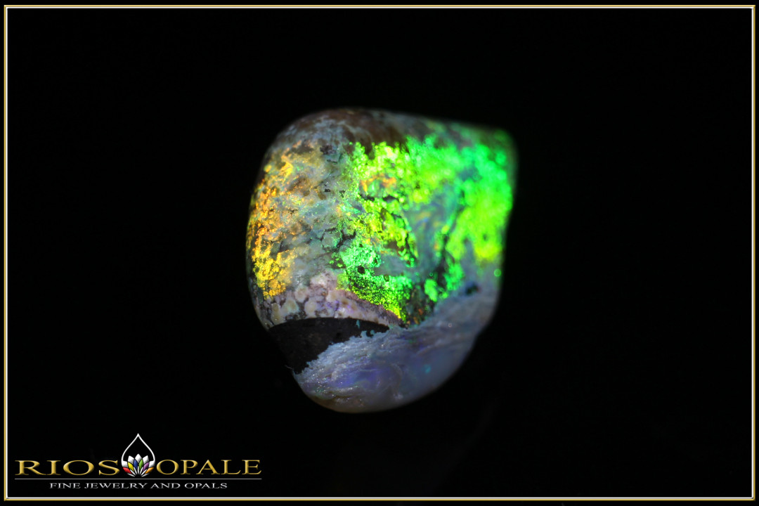 Andamooka Opal Rough "Deep sea fish" - 18,00ct