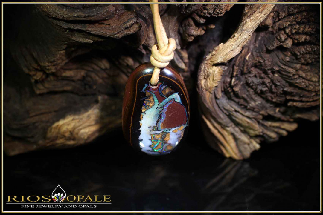 Koroit Boulder Opal Pendant - 48,48ct