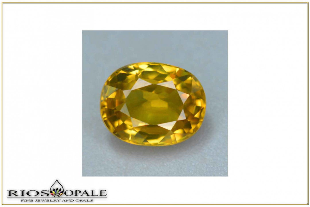 Oranger Zirkon - VVS1 - 1,65ct