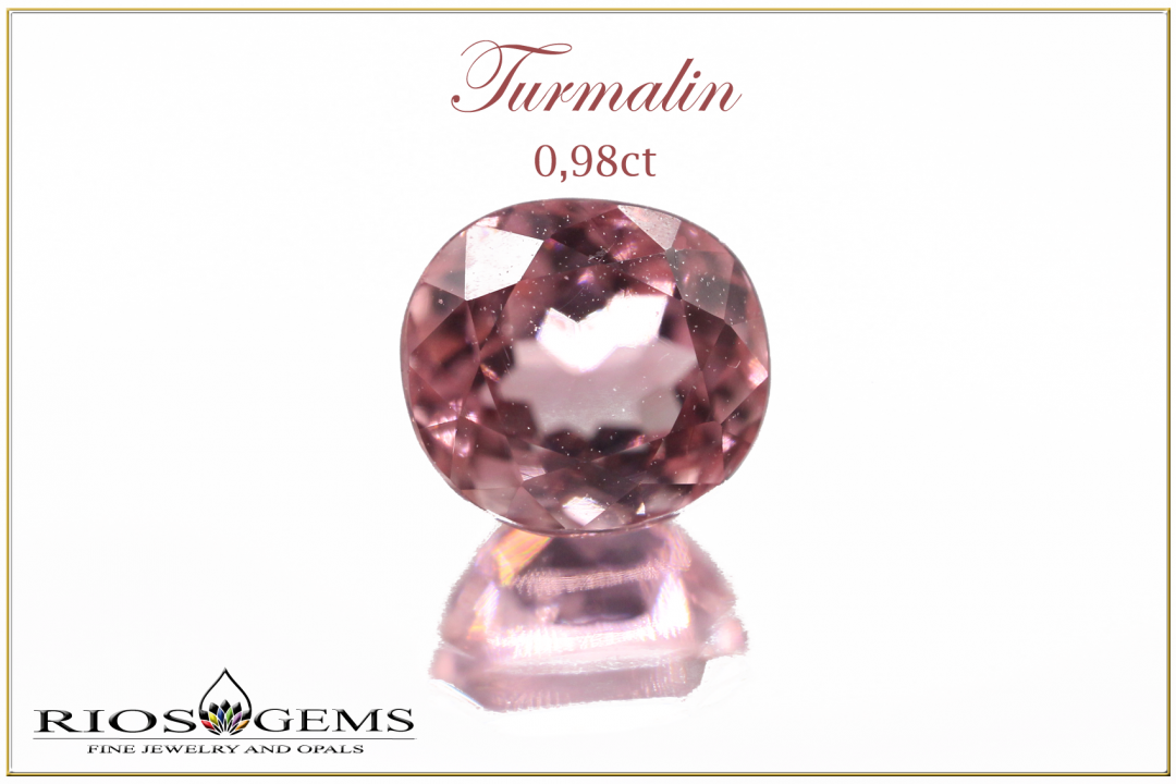 Turmalin (Rubellit) - SI1 - 0,98ct