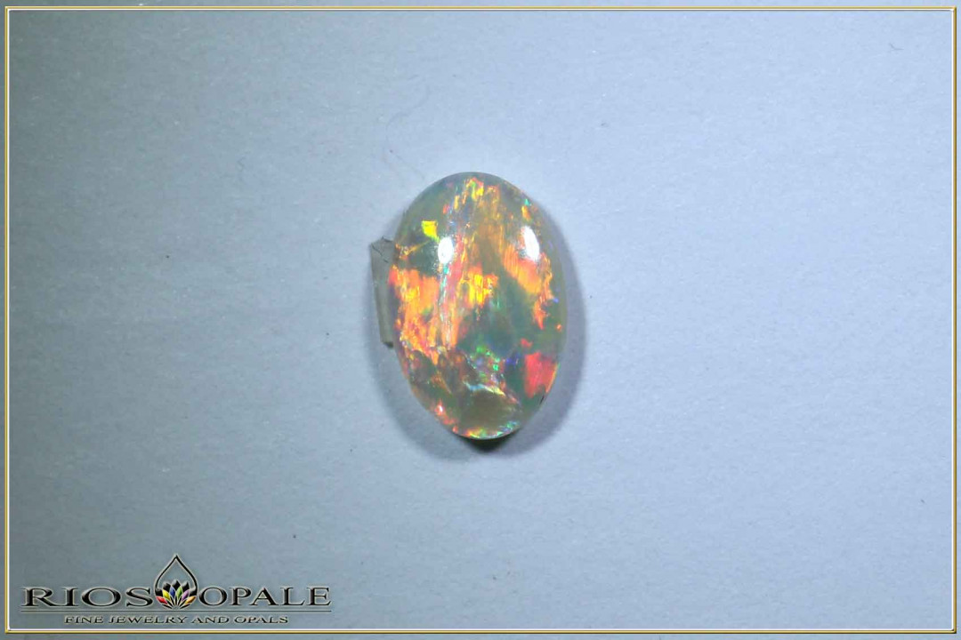 Lightning Ridge Crystal Opal - N6-N7 Body Tone - Brillanz B2 - 0,56ct