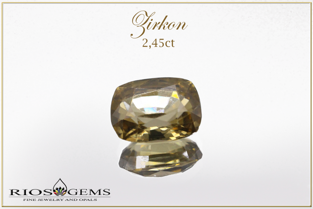 Brown Zircon - VS2 - 2,45ct