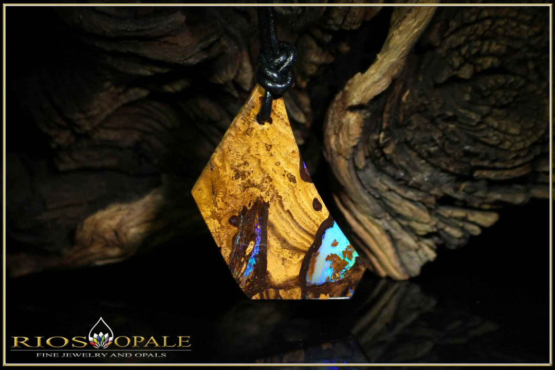 Yowah Boulder Opal Pendant - 22,04ct