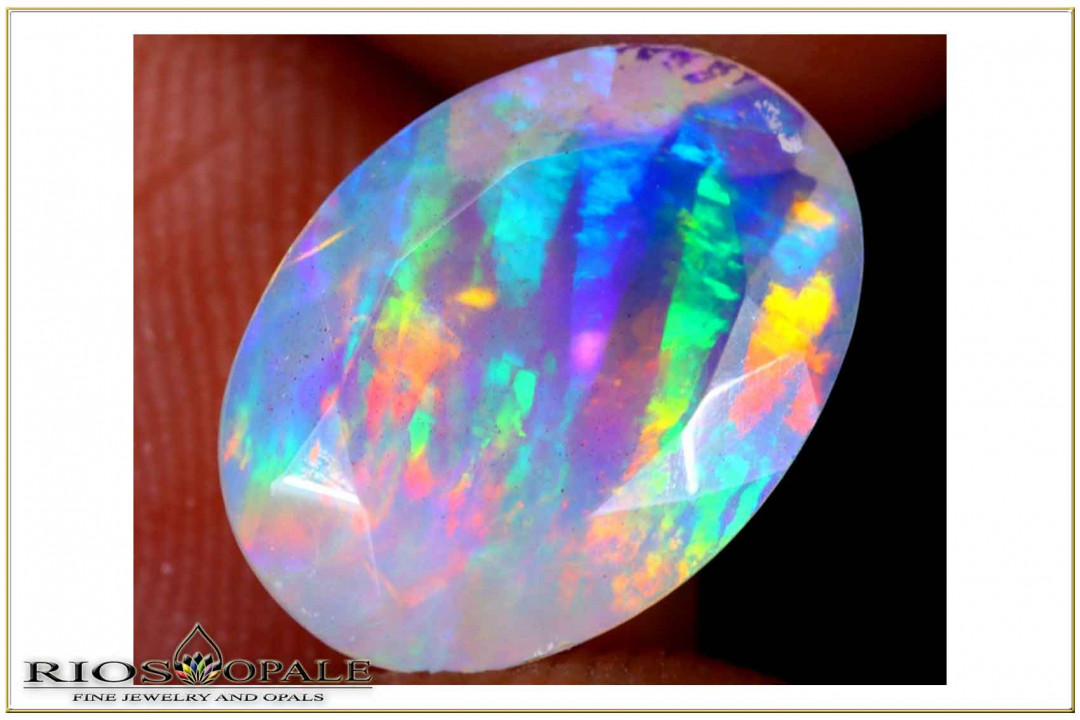 Welo Opal faceted oval cut - 2,55ct