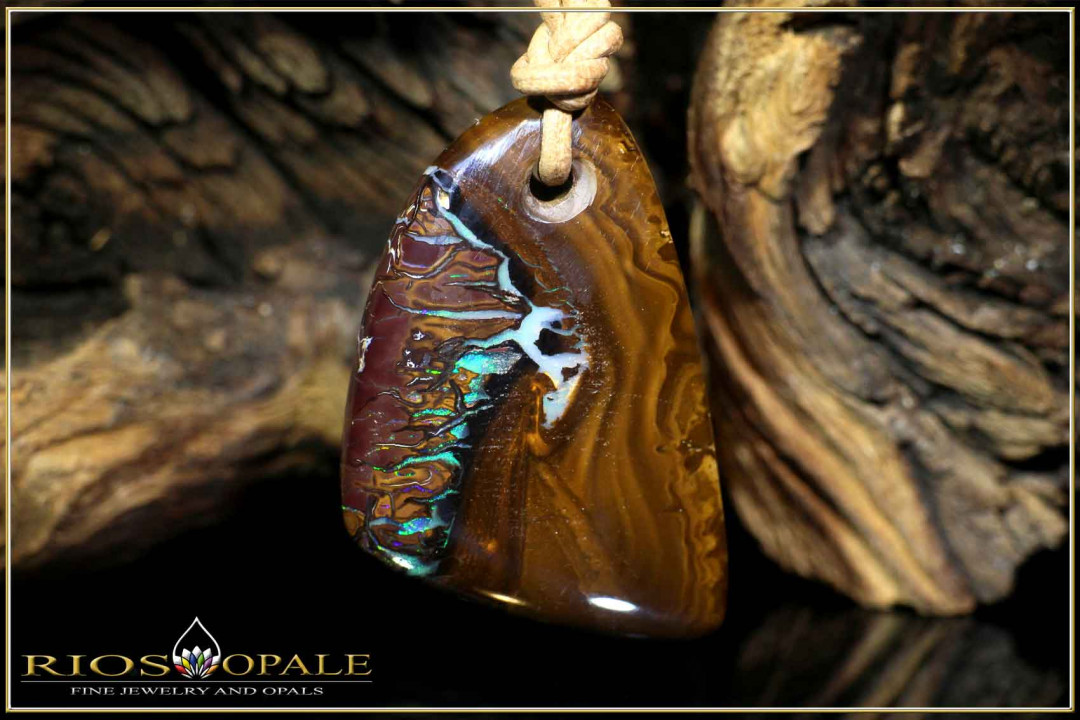 Koroit Boulder Opal Pendant - 36,30ct