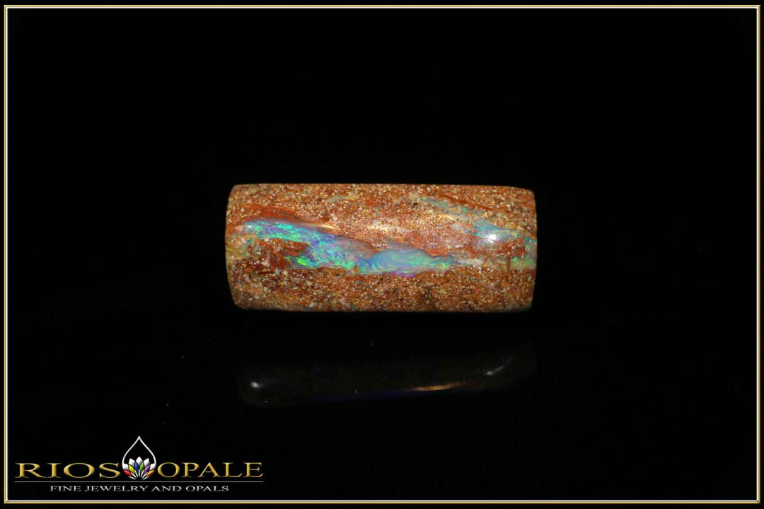 Jundah opalisiertes Holz Pipe Boulder Opal 8,68ct