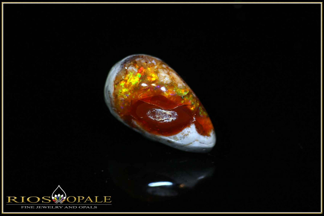 Mexico Matrix Cantera Fire Opal - 14,15ct
