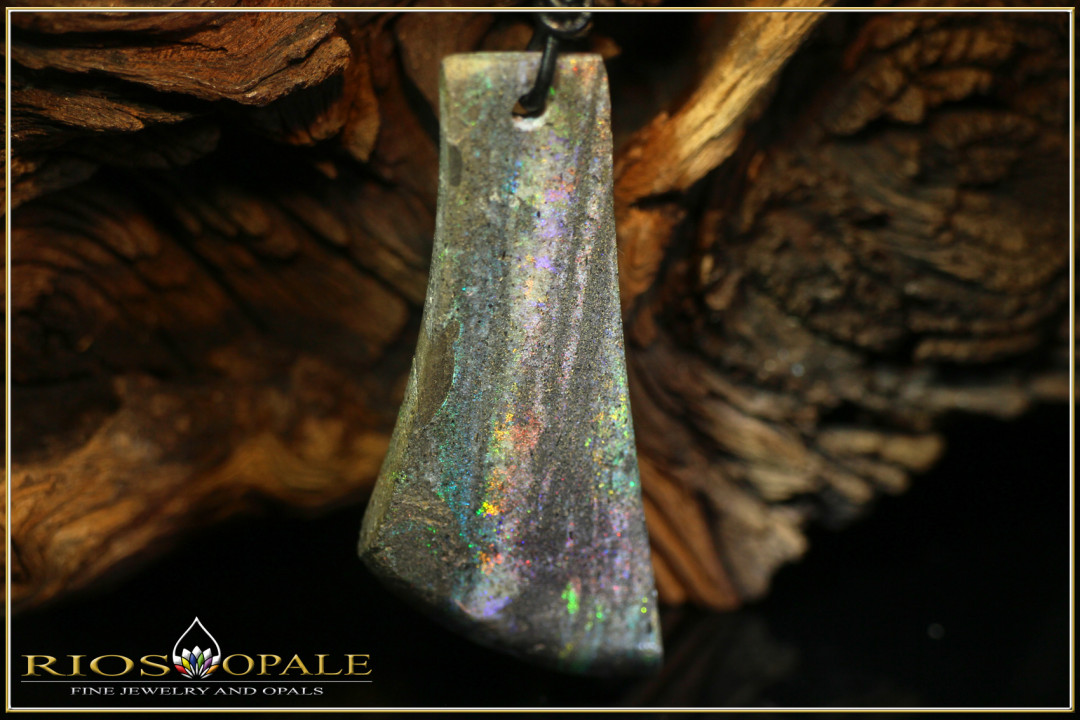Andamooka opal pendant - 26,18ct