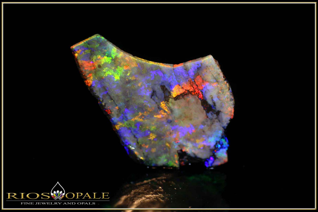 Andamooka rough opal slice - 3,79ct