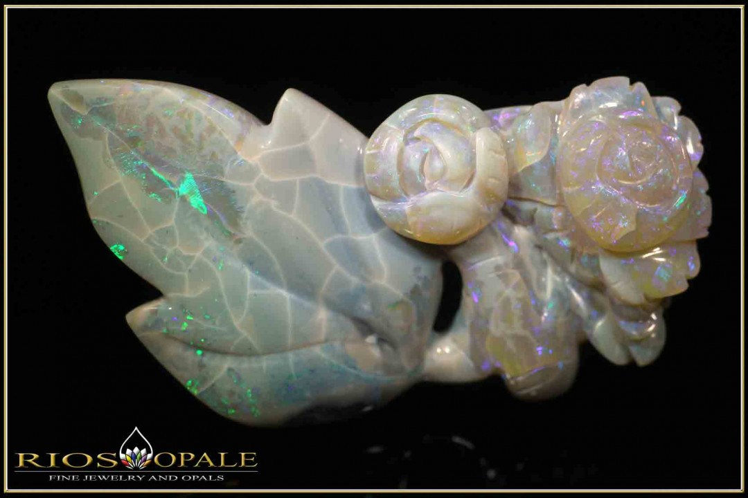 Winton Boulder Opal Carving - 61,40ct