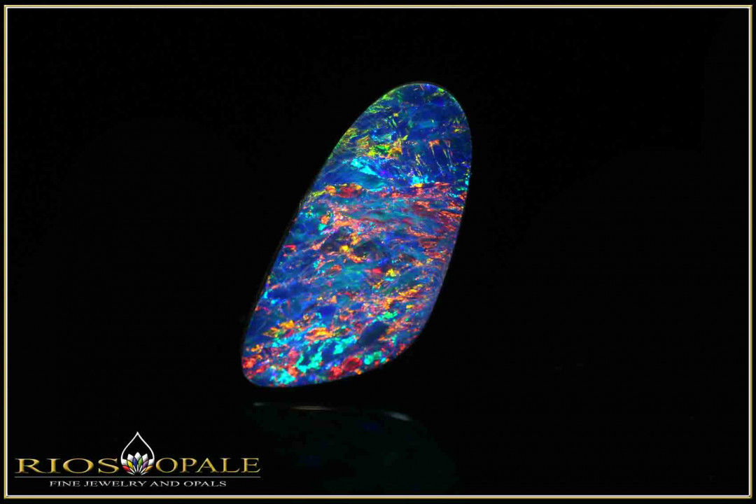 Gorgeous Coober Pedy opal doublet - 4,50ct