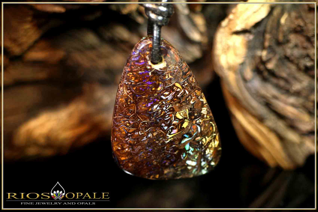 Yowah Boulder Opal Pendant - 47,40ct