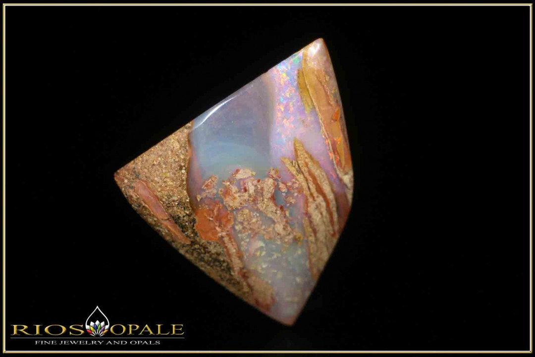 Jundah opalized wood boulder opal - 15,57ct