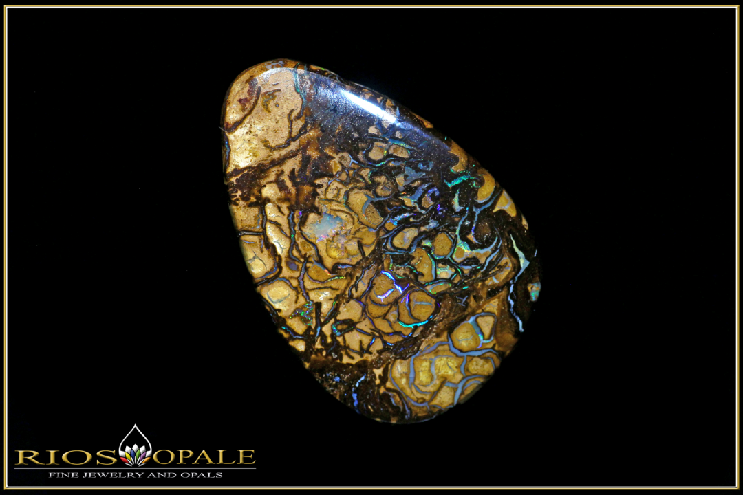 Yowah Boulder Opal drilled laterally - 45,00ct