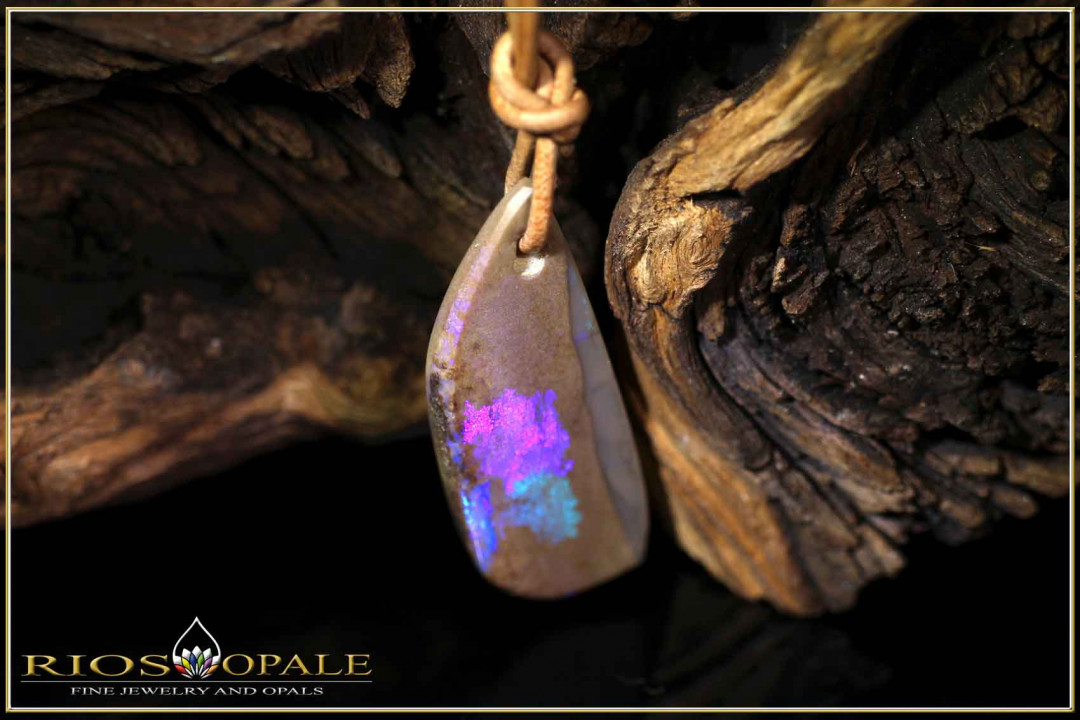 Andamooka Boulder Opal Pendant - 8,81ct
