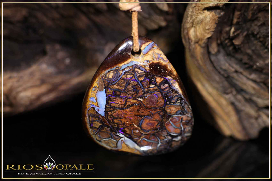 Yowah Boulder Opal Pendant - 49.30ct