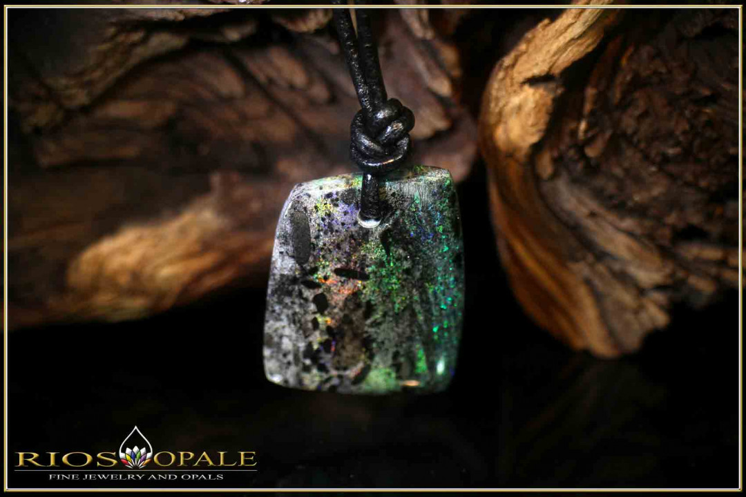 Andamooka opal pendant - 19,47ct