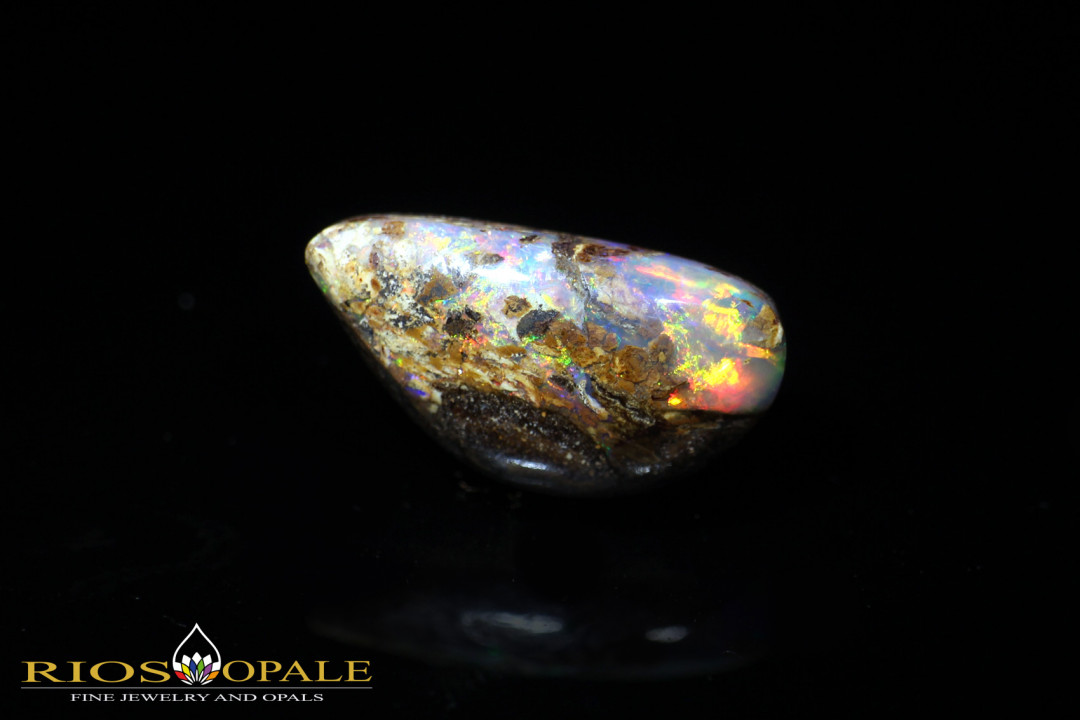 Jundah opalized wood Boulder Opal - 6,8ct