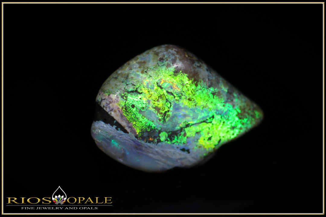 Andamooka Opal Rough "Deep sea fish" - 18,00ct