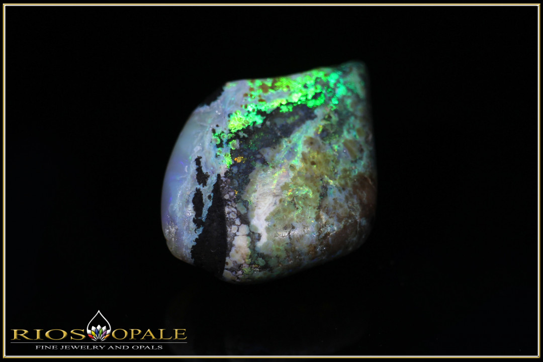 Andamooka Opal Rough "Deep sea fish" - 18,00ct