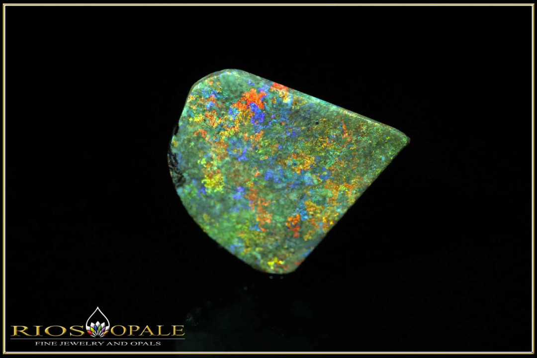 Gorgeous colorful Andamooka rough opal 13,65ct