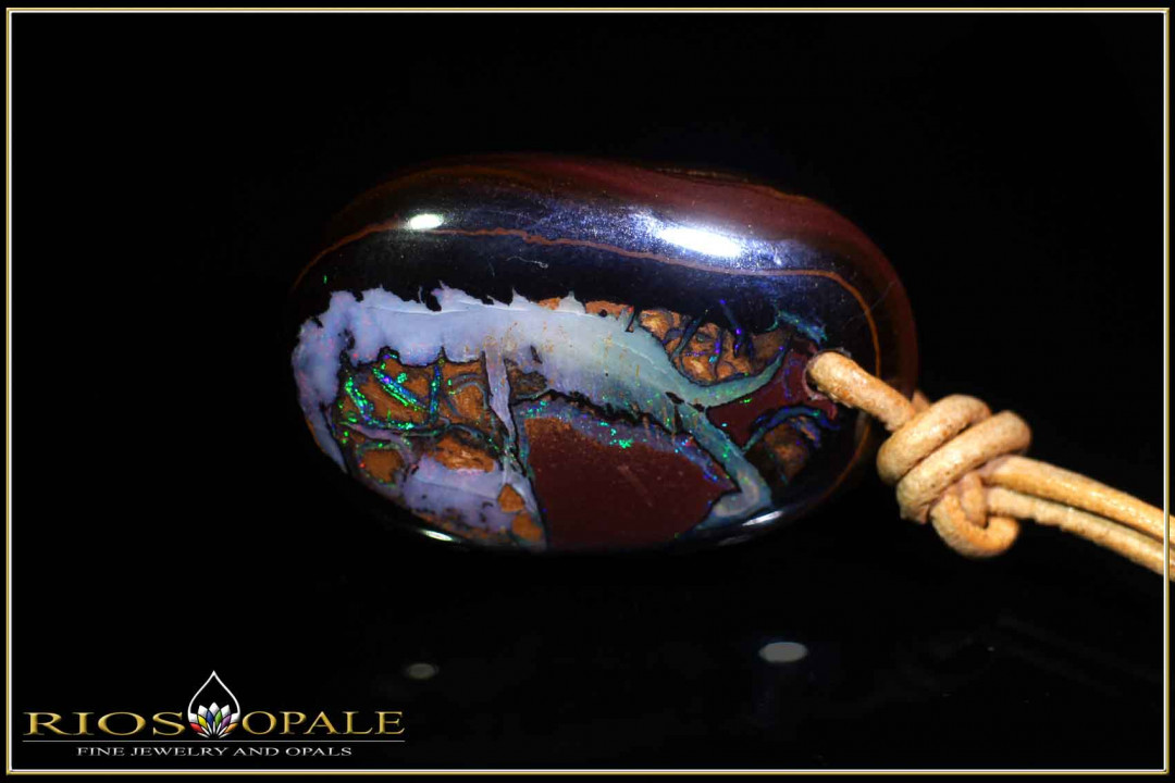 Koroit Boulder Opal Pendant - 48,48ct
