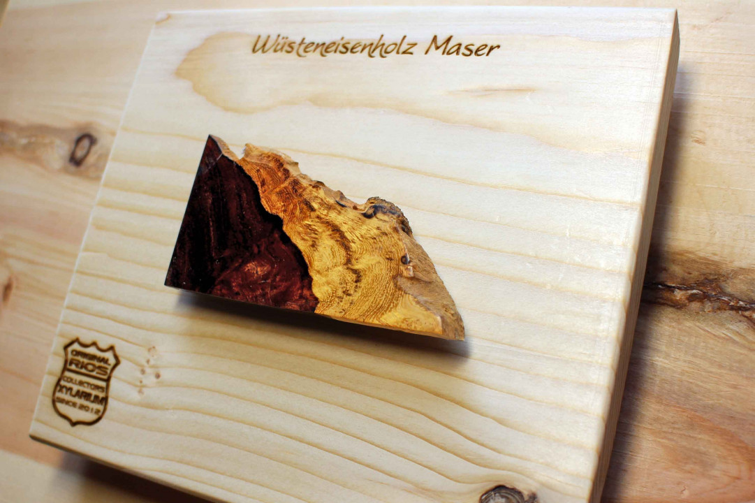 Precious wood picture unique Desert ironwood burl