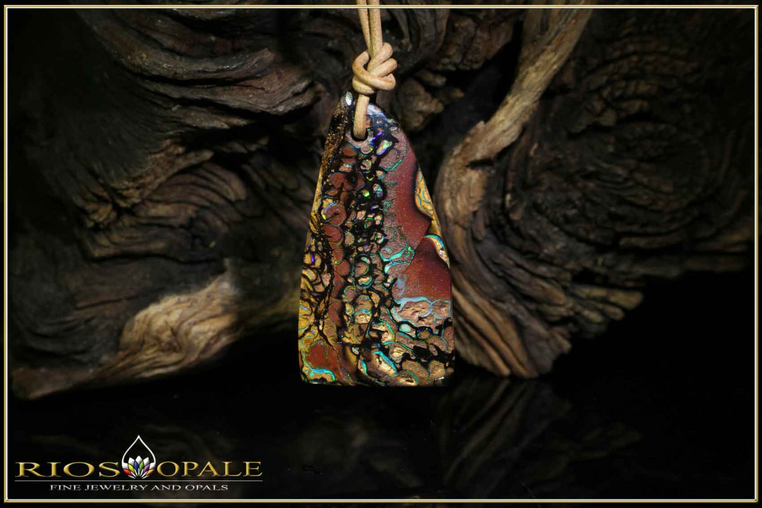 Koroit Boulder Opal Anhänger - 42,86ct