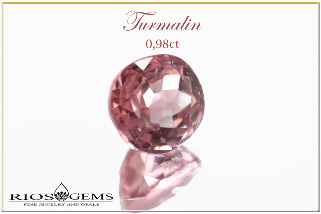 Turmalin (Rubellit) - SI1 - 0,98ct