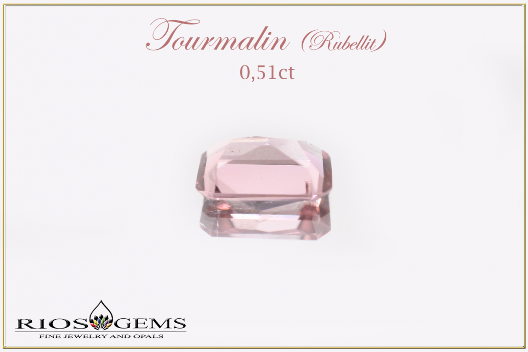 Pink Tourmaline - SI1 - 0,51ct
