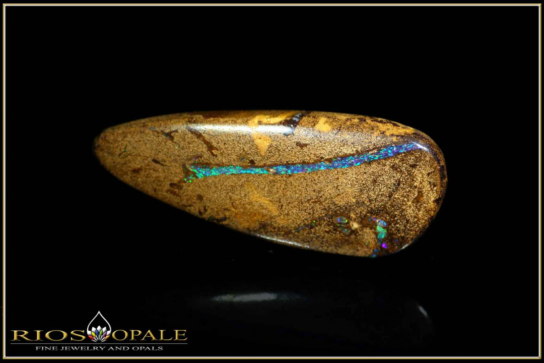 Jundah opalized wood pipe boulder opal 26,30ct