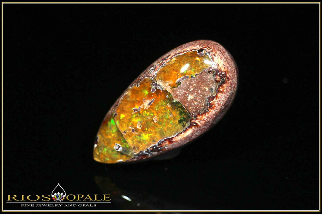Mexiko Matrix Cantera Feueropal - 18,90ct