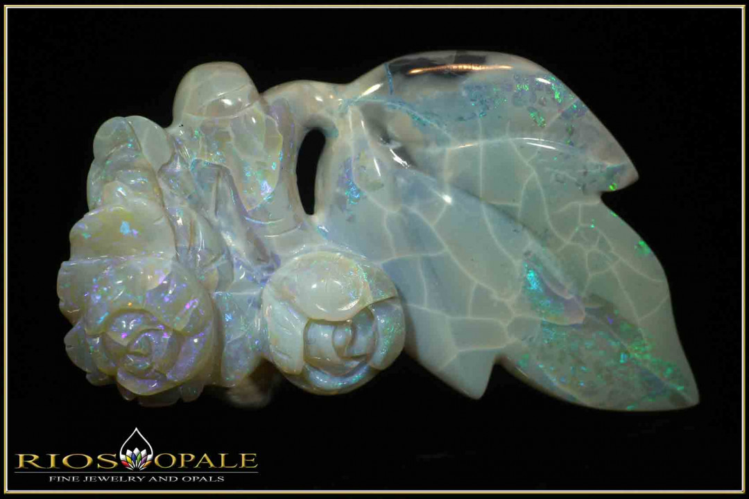 Winton Boulder Opal Carving - 61,40ct