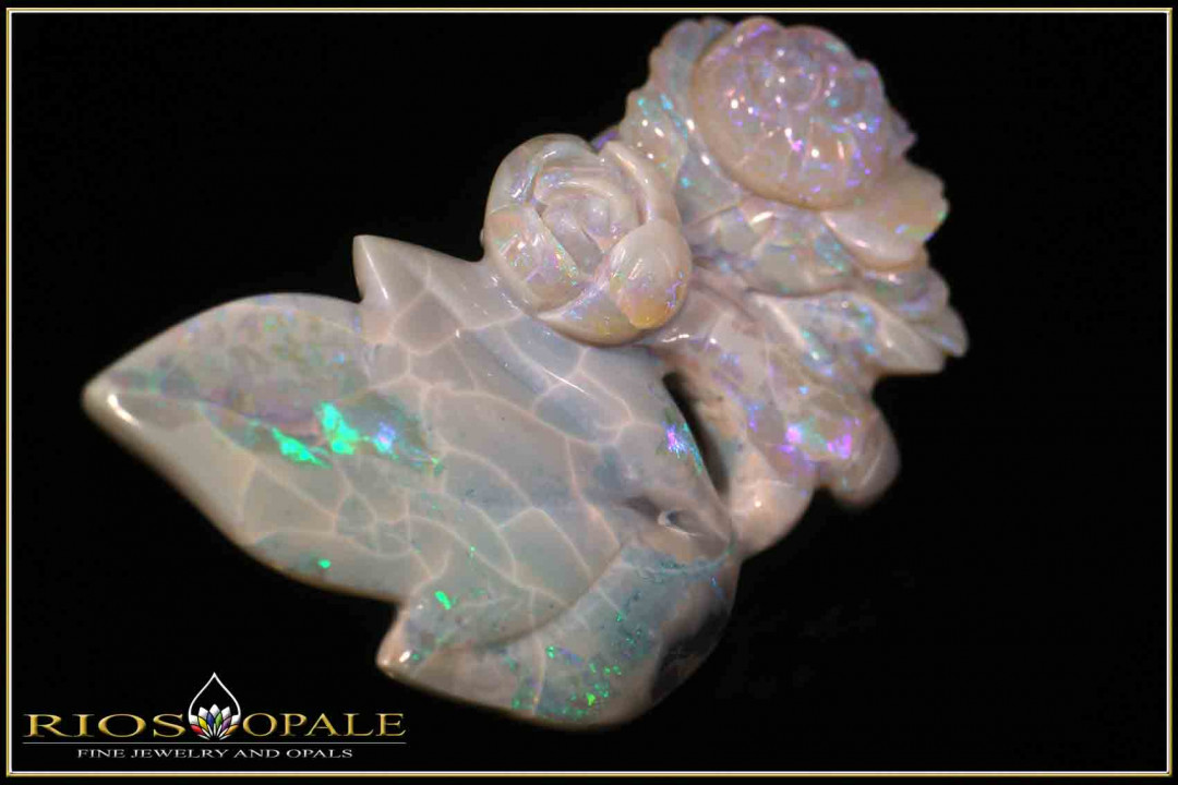 Winton Boulder Opal Carving - 61,40ct