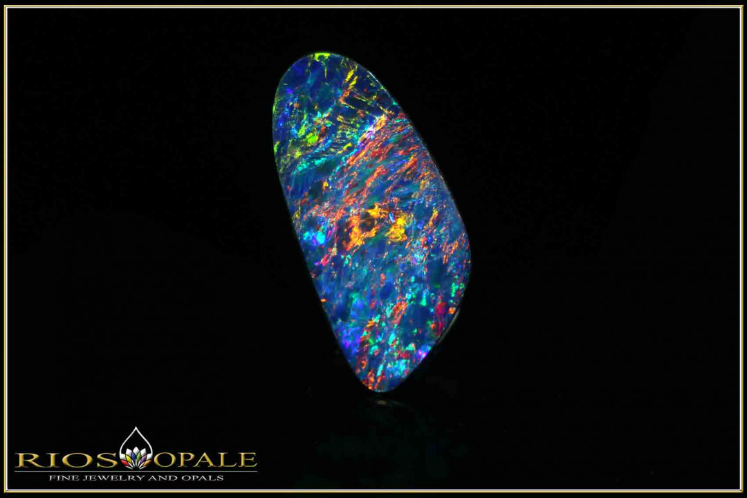 Gorgeous Coober Pedy opal doublet - 4,50ct
