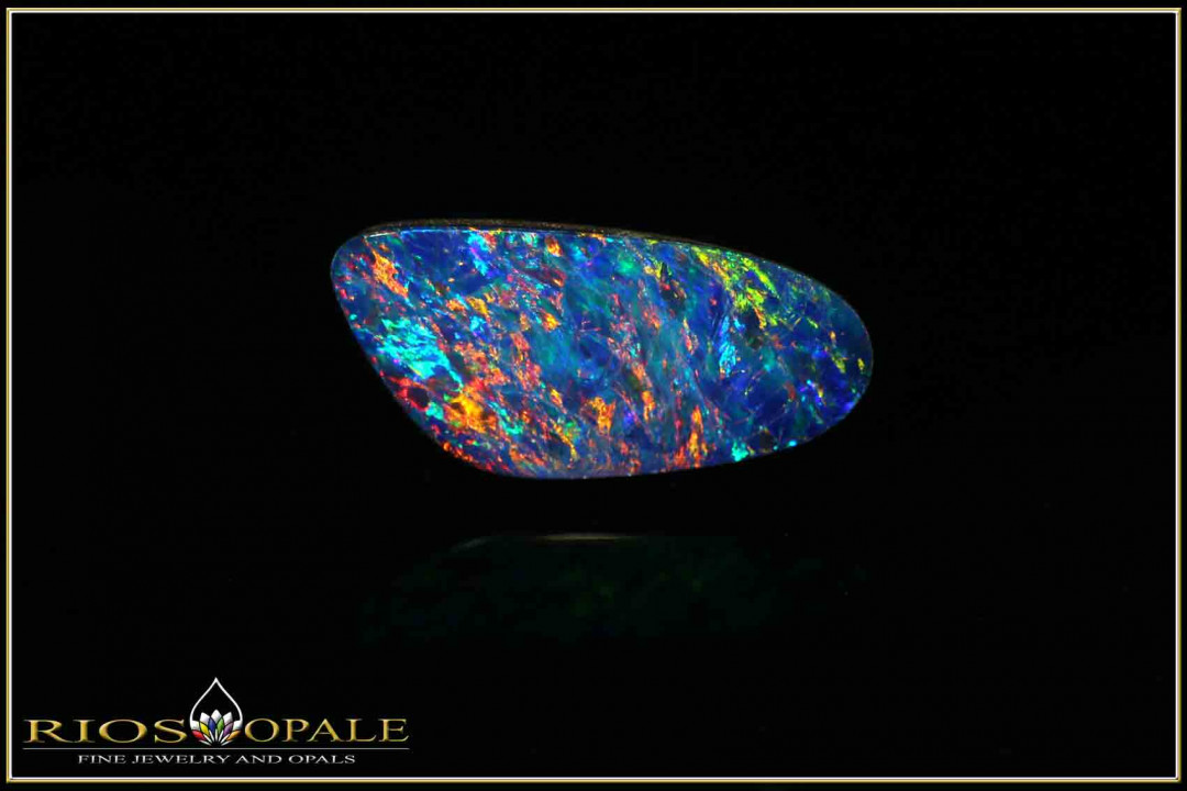 Gorgeous Coober Pedy opal doublet - 4,50ct
