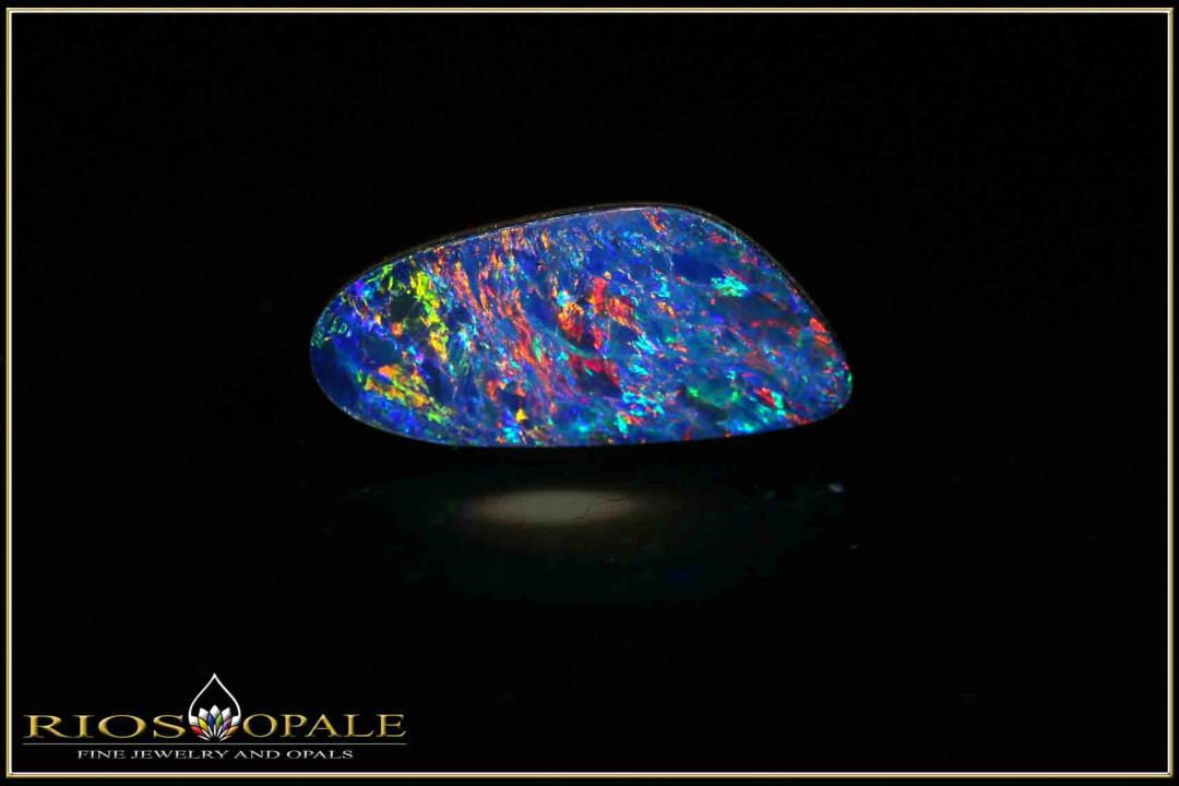 Gorgeous Coober Pedy opal doublet - 4,50ct