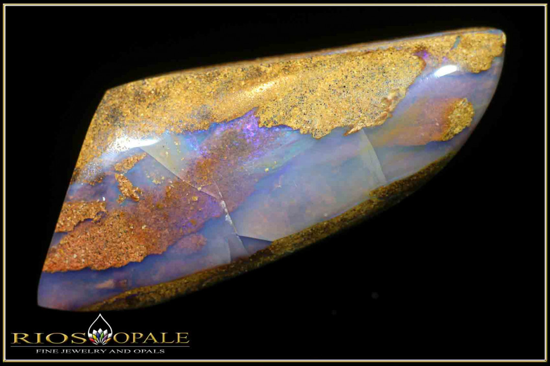 Jundah Opalized Wood Boulder Opal - 71,39ct