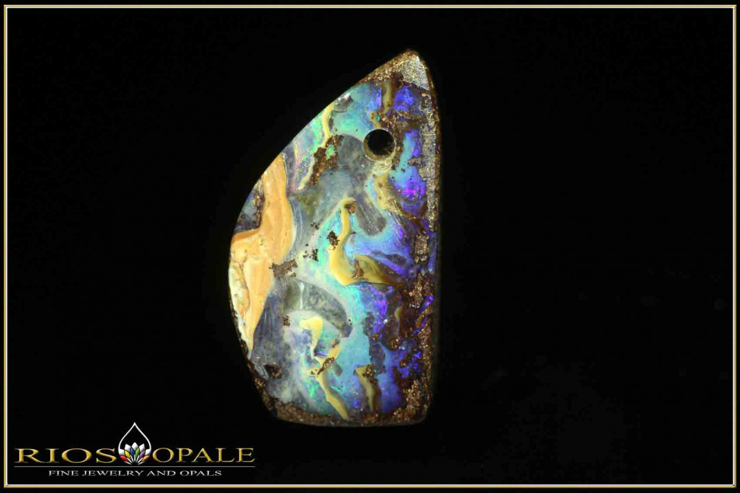 Winton Boulder Opal Pendant Drilled - 28,25ct